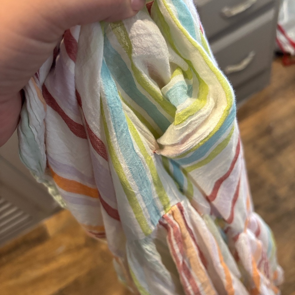 American Eagle Outfitters Colorful Striped A-Line Skirt - Picture 12 of 12